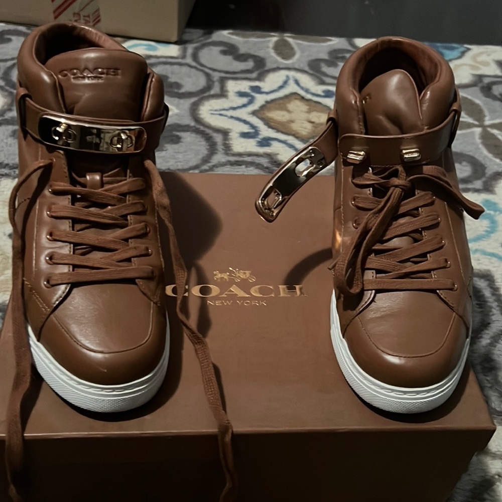 Coach hi-top sneakers